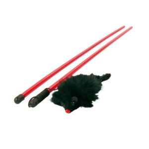 Trixie Kitty-Dangler Spielangel mit Maus – 100 cm